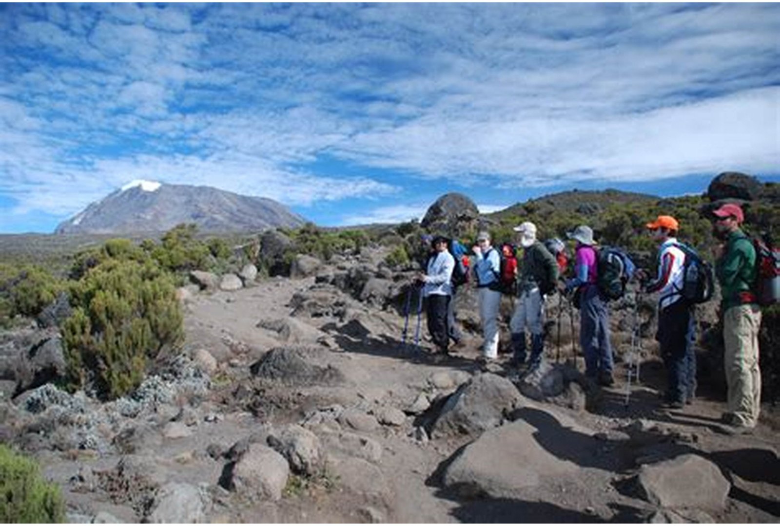 7 days kilimanjaro climbing Machame route