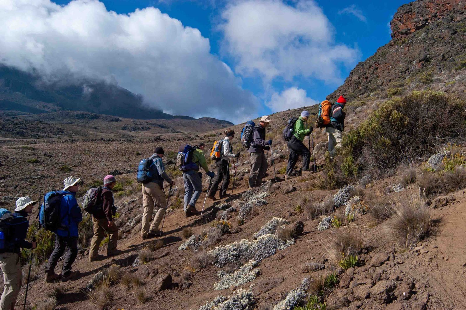 7 days Kilimanjaro climbing Umbwe route
